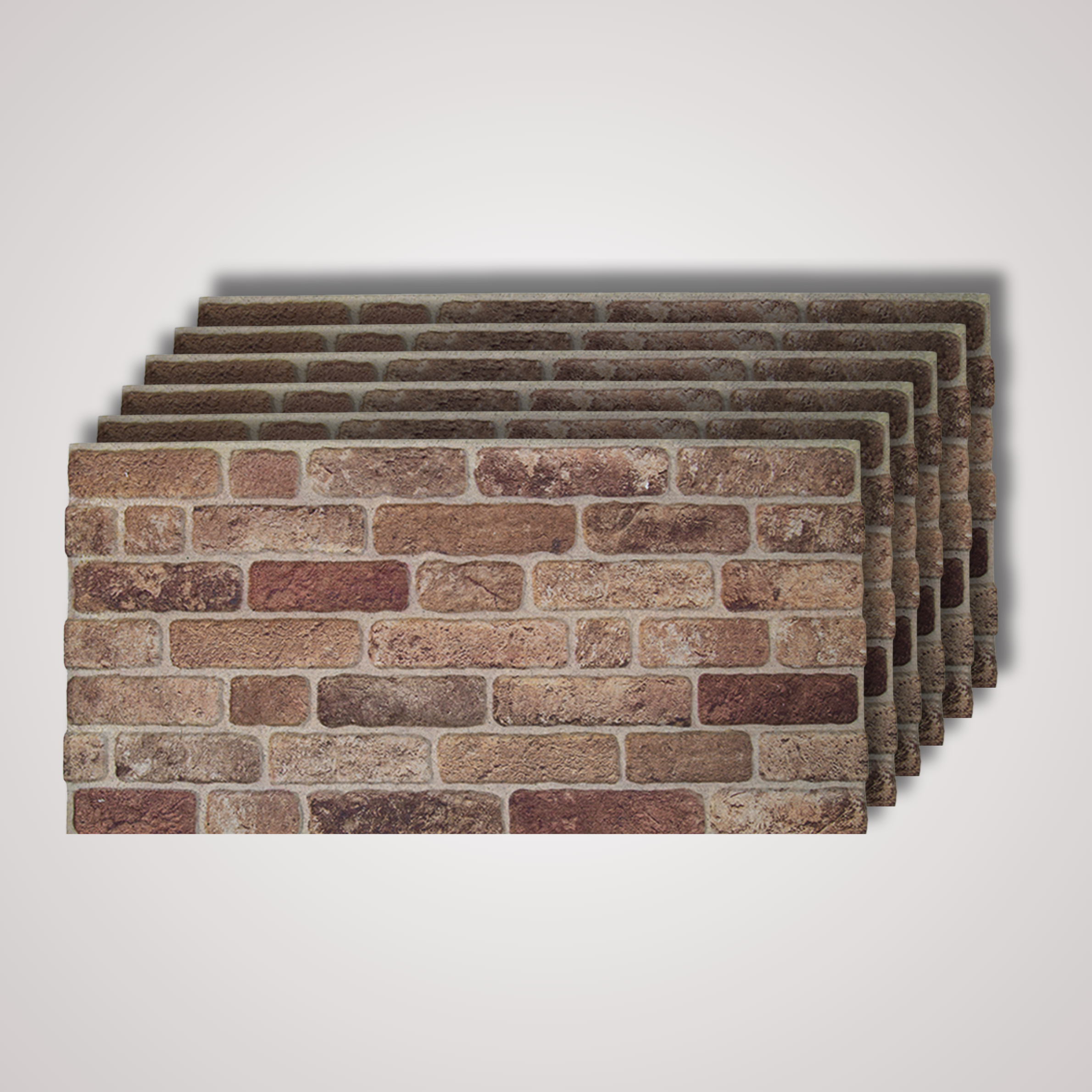 Sand Beige Brick Texture Wall Panel – 20 x 40 in (YSL-1901) by Place It Decor